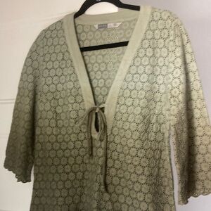 Athleta eyelet top NWOT